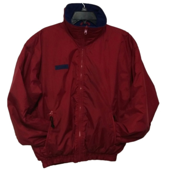 Columbia Sportswear Red Funnel Neck Long Sleeve Primal Loft Synthetic Down Coat - Picture 1 of 8